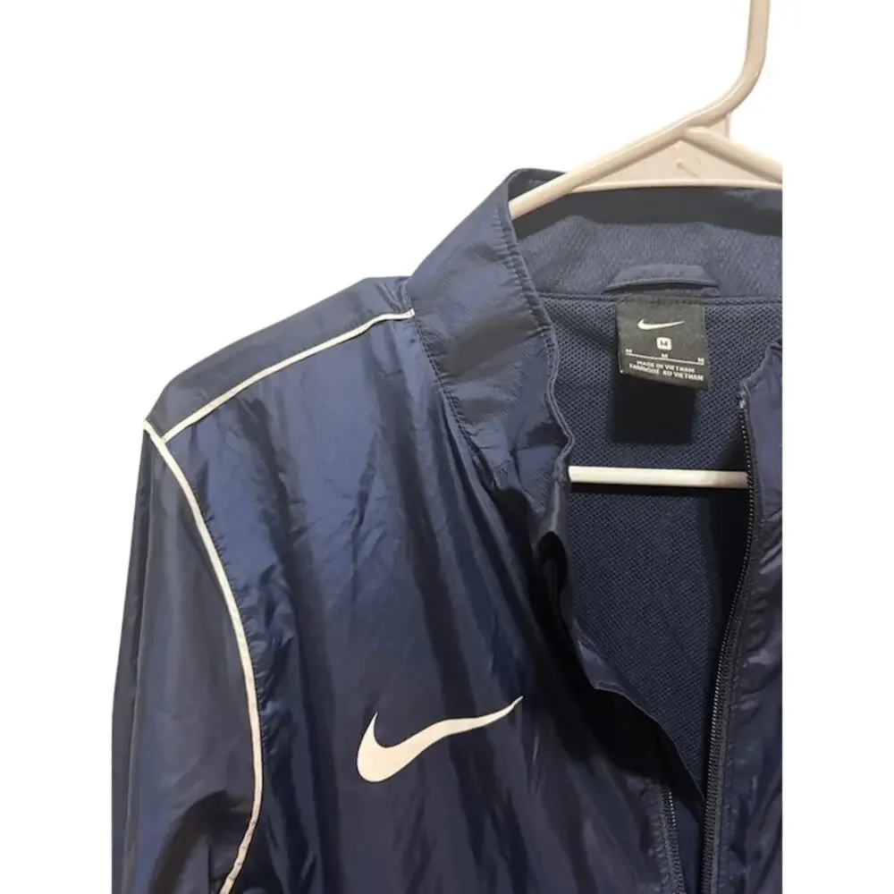 Nike Brandeis University Soccer Windbreaker Jacket Full Zipper Coat Men's Medium